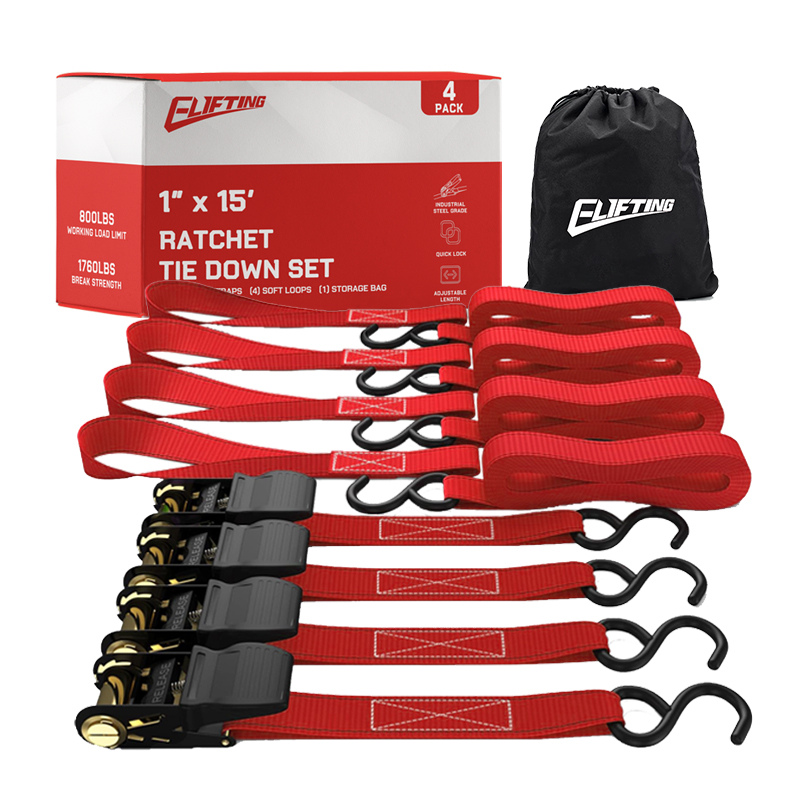 1 ″ x 15 ″ racsnis kötött készlet （4-Pack）
